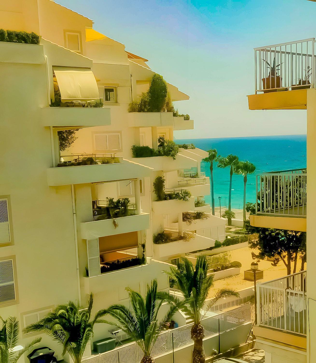 Apartamento Primera Linea Con Acceso Privado A La Playa 알테아 외부 사진